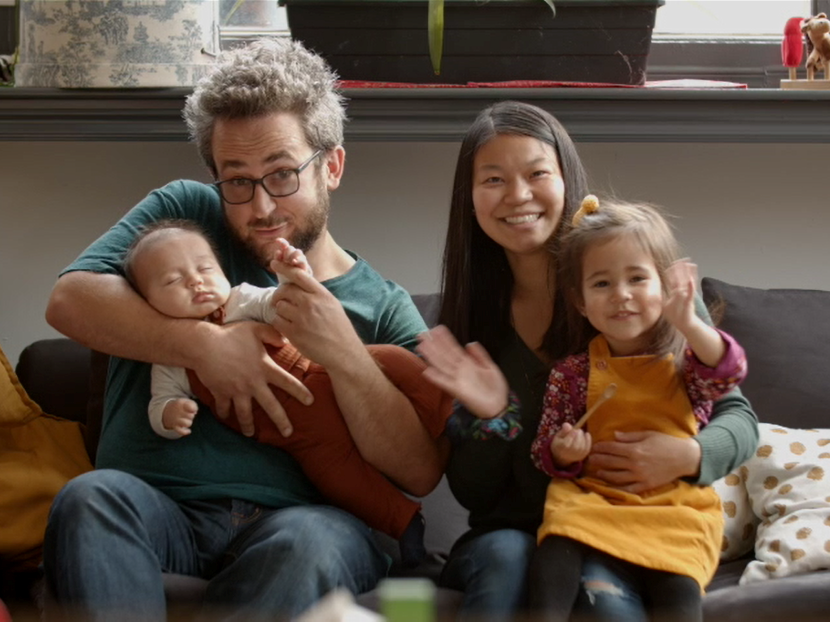 Portrait De Famille Louis Felix Et Marie Soleil