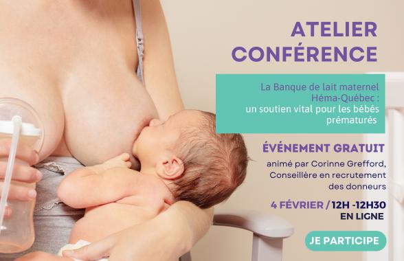 The Héma-Québec Breast Milk Bank: A Vital Support for Premature Babies